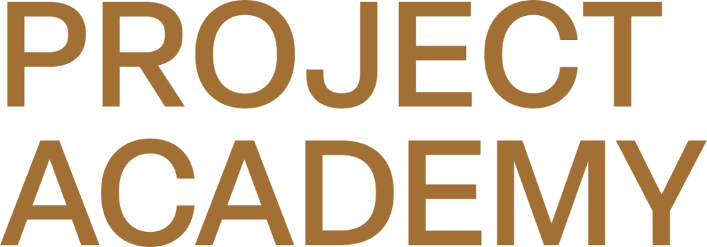 project academy gold 1113x389px